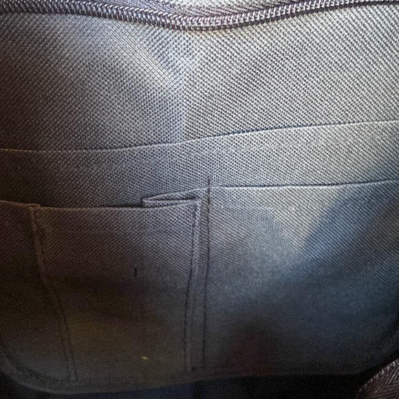 New tote bag colourful flame pattern with zipper - Picture 3 of 8